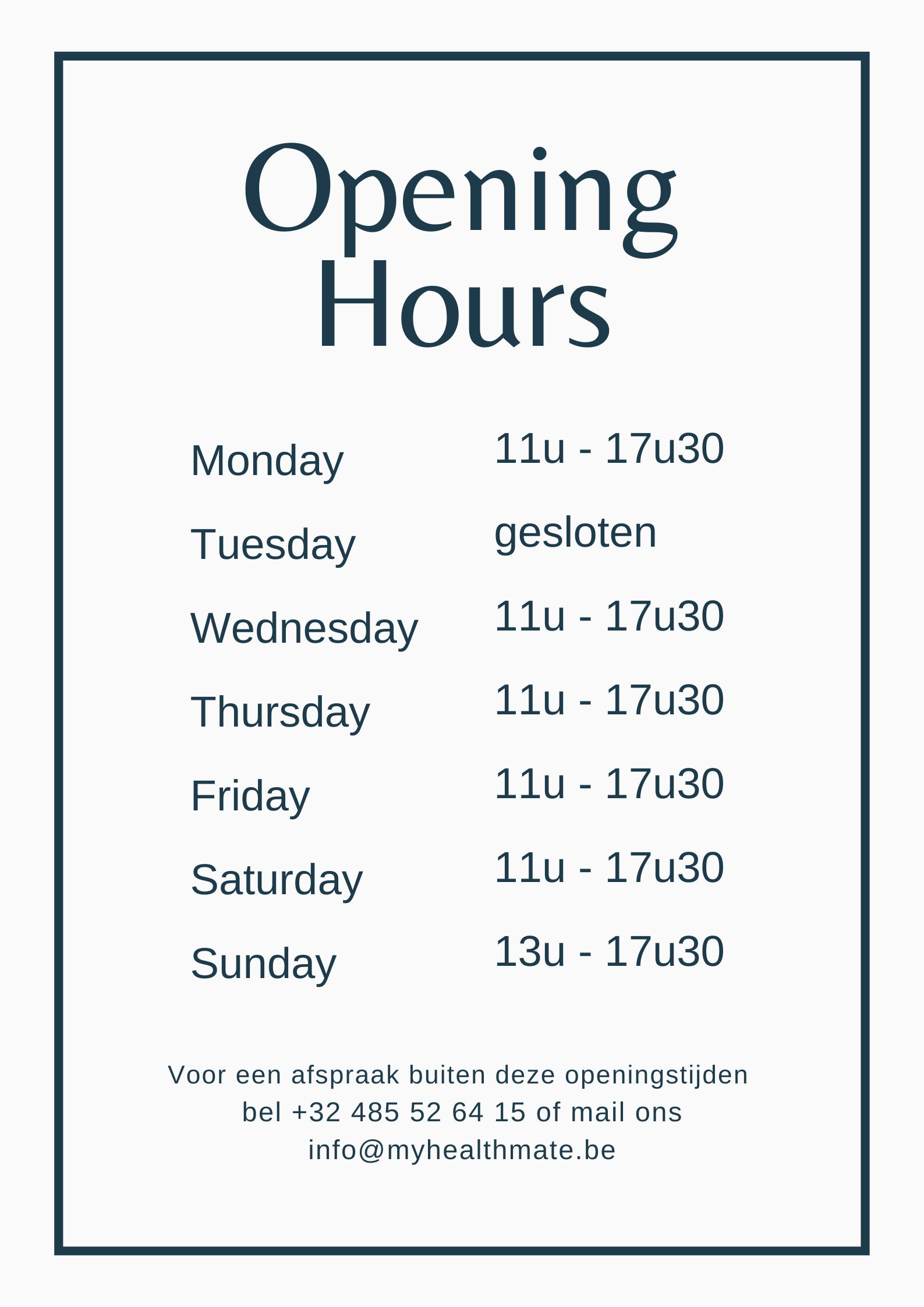 openingsuren Bubbeltea Hulst